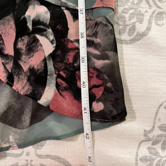 NWT Le Chateau Asymmetrical High-Low Cowl Neck Dress - Picture 15 of 15